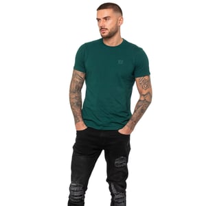 Enzo | Herren T-Shirt mit Rundhalsausschnitt - Grün
