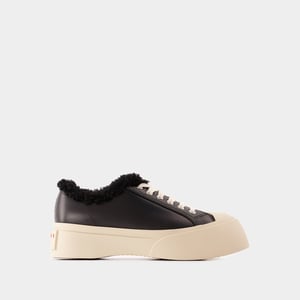 Sneakers Lace Pablo - Marni - Leder - Schwarz
