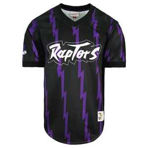 Michtell & Ness NBA Toronto Raptors Wordmark Mesh T-Shirt