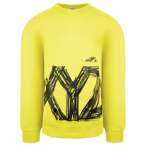 Puma x Michael Lau Long Sleeve Crew Hals Yellow Men Grafic Sweatshirt 530358 79