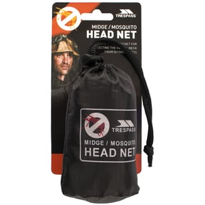 Trespass Midge - Filet anti-moustique (Noir)