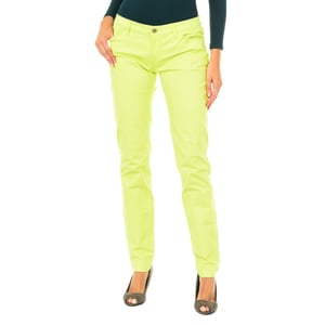 Lange Hose aus Stretchgewebe 3Y5J06-5NXYZ Frau