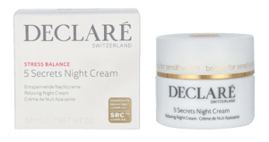 Declare Stressbalance 5 Secrets Night Cream.