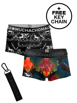Muchachomalo - 2er-Pack Boxershorts Männer