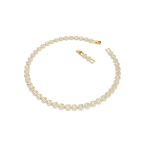 Swarovski 'Una Angelic' Damen-Halskette aus vergoldetem Metall - Gold 5720505