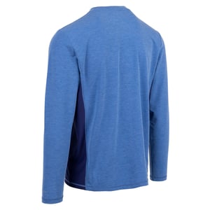 Trespass - "Charlie" T-Shirt für Herren Langärmlig (Blau meliert)