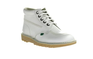 Kicker Kicks Hi Core Womens White Stiefel