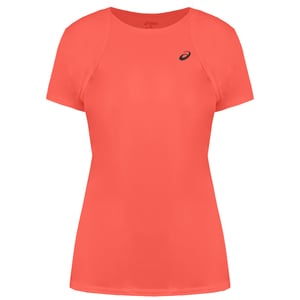 ASICS Logo Womens Orange T-Shirt