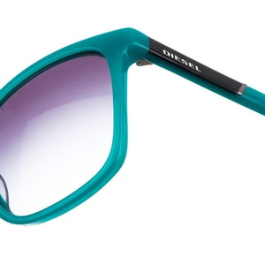 Rechteckige Acetat-Sonnenbrille DL0122 Herren