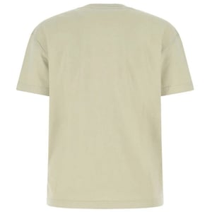 Off-White OW Logo Regular Fit Beige T-Shirt
