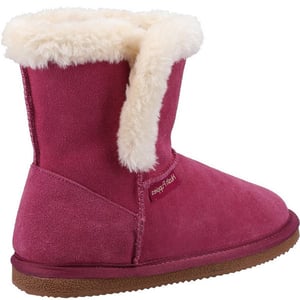 Hush Puppies Mädchen Ashlynn Wildleder Hausschuhe (Rose)