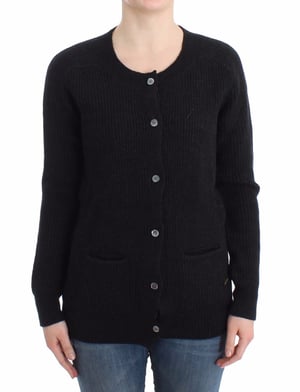 John Galliano Cardigan en laine noir pour femme