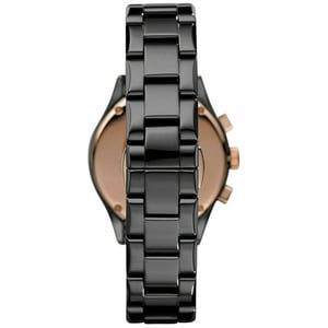 Emporio Armani AR1411 Schwarz Keramik Damenuhr