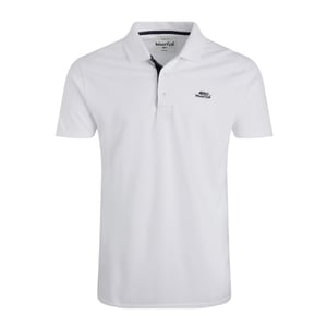 Weird Fish - "Miles" Poloshirt Baumwolle aus biologischem Anbau für Herren (Weiß)