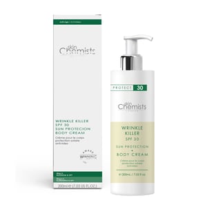 skinChemists Wrinkle Killer Sonnenschutz Körpercreme SPF 30 200ml