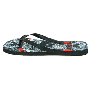 Philipp Plein Totenkopf Schwarze Flip Flops