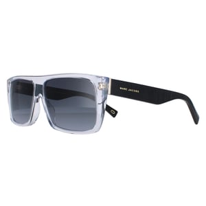 Marc Jacobs Rectangle Unisex Crystal Schwarz Dunkelgrau Gradient 096/S