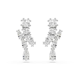 Swarovski 'Matrix' Damen-Ohrhänger aus Metall - Silber 5700418