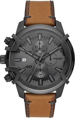 Diesel Griffed Herrenbraun Uhr DZ4569
