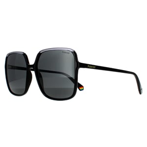 Polaroid Square Womens Schwarz Grau Polarisiert 90041091