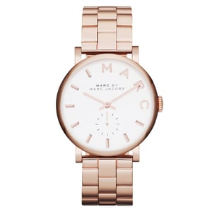 Marc Jacobs MBM3244 Baker Rose vergoldet Damenuhr