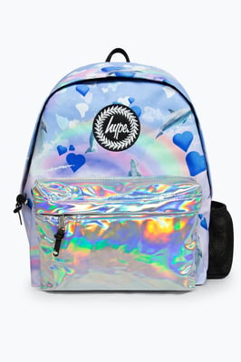 Hype Girls Holo Rainbow Delfine Ikonischer Multifarben Rucksack