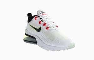 Nike Air Max 270 Reagieren Sie Frauen aus weißen Trainern