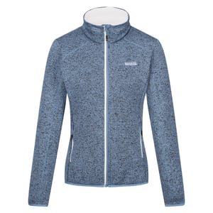 Regatta - "Newhill" Fleecejacke Durchgehender Reißverschluss für Damen (Kronenblau/Weiß)