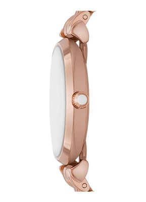 Montre Emporio Armani Gianni T-bar Pour Femmes Ip-rosé AR11446