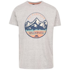Trespass - "Lagoon" T-Shirt für Herren (Grau meliert)