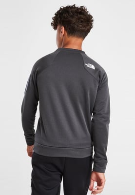 The North Face Mittellegi Junior Jungen Crew Sweatshirt in dunkelgrau