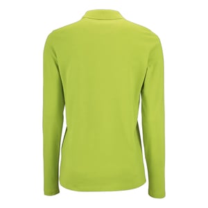 SOLS - "Perfect" Poloshirt für Damen Langärmlig (Apfelgrün)