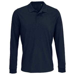 SOLS Unisex Adult Prime Pique Langarm-Poloshirt (French Navy)