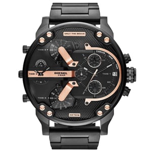 Diesel DZ7312 The Daddies Chronograph vier Zeitzone Zifferblatt Herrenuhr