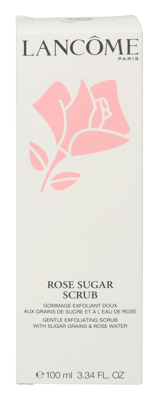 Lancome Rose Sugar Gentle Exfoliating Scrub.