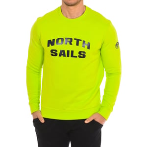 Langärmeliges Sweatshirt mit Rundhalsausschnitt 9024170 Herren