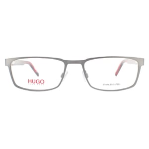 Hugo von Hugo Boss Brillenfassung HG 1075 R80 semi-matt dunkles Ruthenium Herren