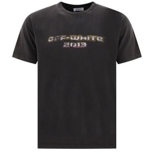 Off-White Bacchus Slim Schwarzes T-Shirt