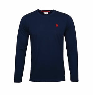 U.S. Polo Assn. Langarmshirts in Navy