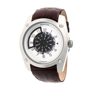 Heritor Automatik Daniels Semi-Skelett Lederarmbanduhr