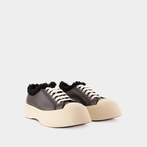 Sneakers Lace Pablo - Marni - Leder - Schwarz