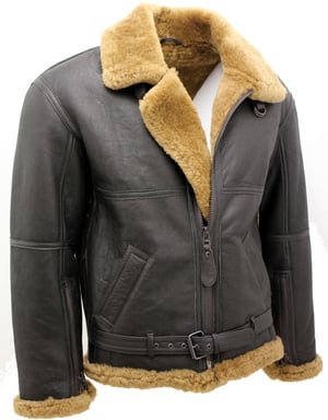 Fliegerjacke aus Schafsleder – Skyfair