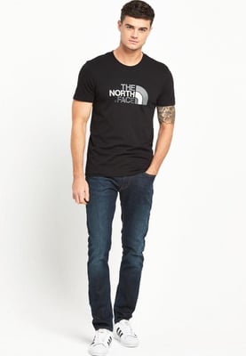 The North Face Mens T Shirt SS Easy Tee schwarz