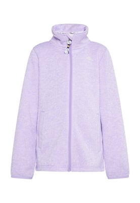 Schmuddelwedda Strickfleecejacke Mädchen (Kids) Helllavendel-Melange