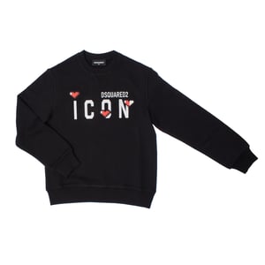 Icon Rundhals-Sweatshirt DQ2033D0-09BDQ Mädchen