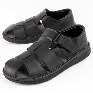 Purapiel Sandale Beira7 Schwarz
