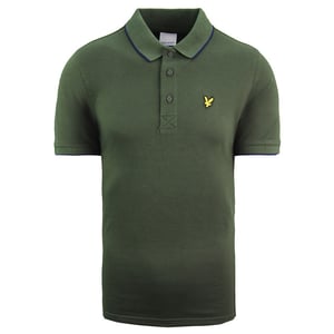 Lyle & Scott Golf Tipped Herren Poloshirt grün