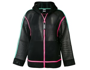 Puma Chase Spacer Damen-Trainingsjacke in Schwarz