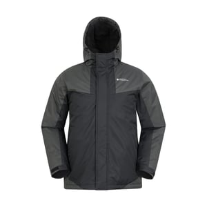Mountain Warehouse Herren Dusk III Ski Jacke (Schwarz/Grau)
