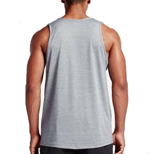 Nike Gestickter Swoosh Herren-Westen-Tank in Grau